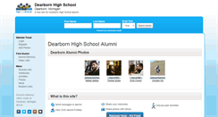 Desktop Screenshot of dearbornhighschool.net